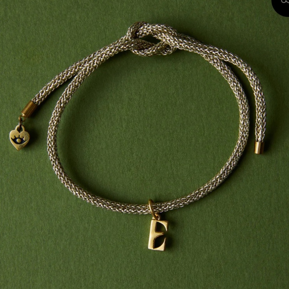 HART Gold Lurex Bracelet Cord